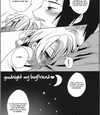 [Zerohaku (Fuji Mako)] GOODNIGHT MY BOYFRIEND – Suzumiya Haruhi no Yuuutsu dj [Eng] – Gay Manga sex 16