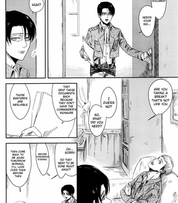 [Yakomachi (Machiyako)] Shingeki no Kyojin dj – Hazakura Kaika Yosou [Eng] – Gay Manga sex 7
