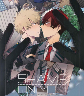 Gay Manga - [GERANIUM (Kei)] SHAME ON YOU! – Boku no Hero Academia dj [Esp] – Gay Manga