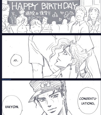 [Sumiso] Kakyoin’s Birthday Celebration Comic 2020 – JoJo’s Bizarre Adventure dj [Eng] – Gay Manga sex 14