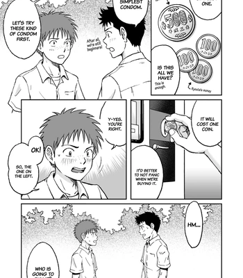 [Bokura no Kajitsu (Takano You)] Condom o Kai ni Iku [Eng] – Gay Manga sex 9