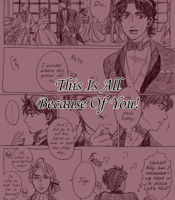 [Kimura] This Is All Because Of You! – JoJo dj [Eng] – Gay Manga thumbnail 001