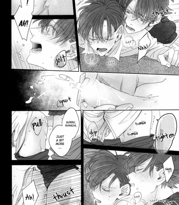 [Santaro (Mistless)] Aiirenai Koto mo Nai – Detective Conan dj [Eng] – Gay Manga sex 4