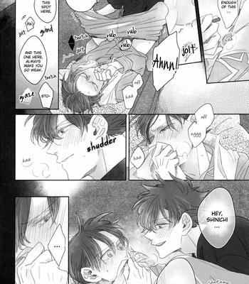 [Santaro (Mistless)] Aiirenai Koto mo Nai – Detective Conan dj [Eng] – Gay Manga sex 12