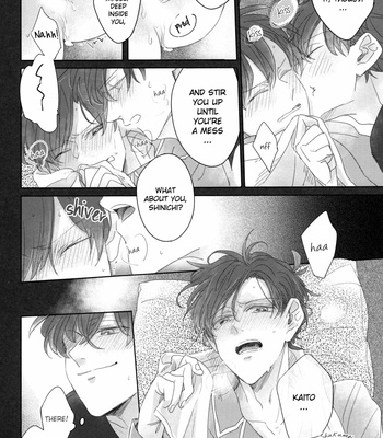 [Santaro (Mistless)] Aiirenai Koto mo Nai – Detective Conan dj [Eng] – Gay Manga sex 14