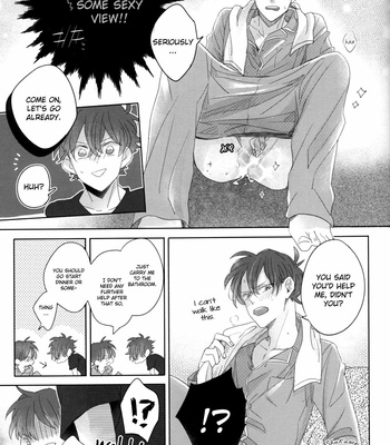 [Santaro (Mistless)] Aiirenai Koto mo Nai – Detective Conan dj [Eng] – Gay Manga sex 23
