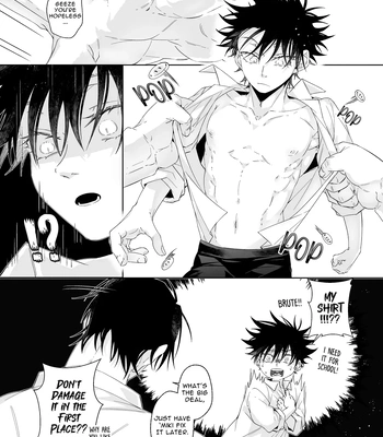 [Bozukek] Tojigumi exhibitionism – Jujutsu Kaisen dj [Eng] – Gay Manga sex 2