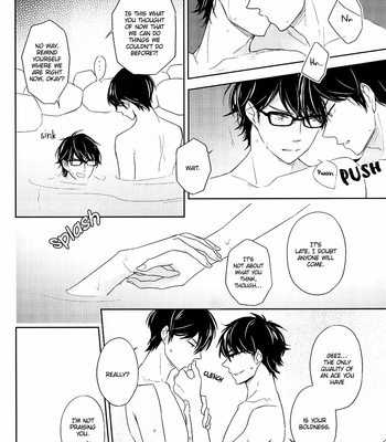 [Yamaguchi and Minawa] Diamond no Ace dj – A Steamy Onsen Trip for Four [Eng] – Gay Manga sex 10