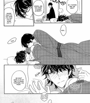 [Yamaguchi and Minawa] Diamond no Ace dj – A Steamy Onsen Trip for Four [Eng] – Gay Manga sex 14