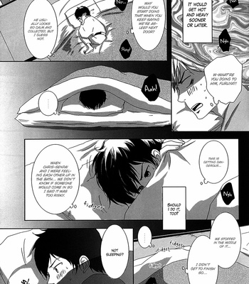 [Yamaguchi and Minawa] Diamond no Ace dj – A Steamy Onsen Trip for Four [Eng] – Gay Manga sex 17