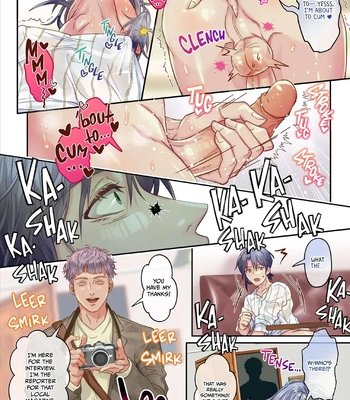 [Fuhai Nabe (Miyahama Ryou)] Surprise Interview at My Coffee Shop ~With Extra Man Milk~ [Eng] – Gay Manga sex 9