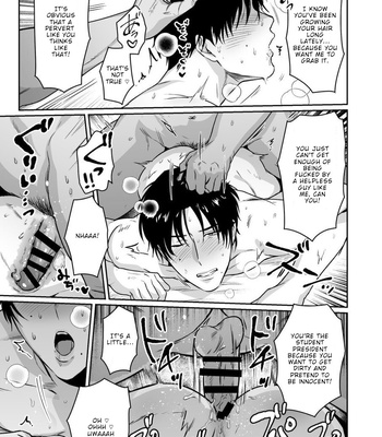 [Nugget bun Nageya-san] Maso President Won’t Admit It [Eng] – Gay Manga sex 32