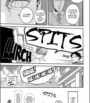 [13 (A太)] Rekishi Kyoushi to Seisou-in – Attack on Titan dj [Eng] – Gay Manga sex 16
