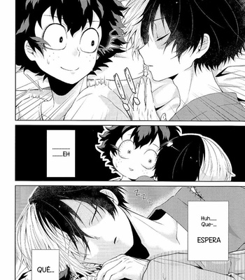 [Sakana Kusai (Sakamei Hamachi)] Yoru wa Mijikashi Koiseyo Shounen – Boku no Hero Academia dj [Español] – Gay Manga sex 10