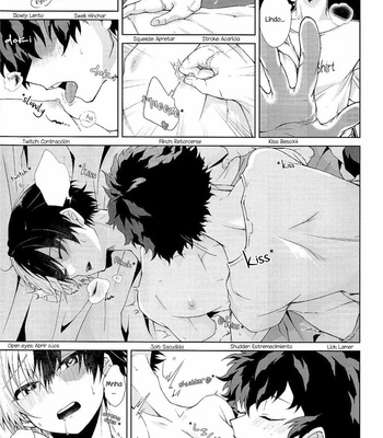 [Sakana Kusai (Sakamei Hamachi)] Yoru wa Mijikashi Koiseyo Shounen – Boku no Hero Academia dj [Español] – Gay Manga sex 15