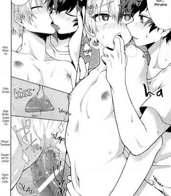 [Sakana Kusai (Sakamei Hamachi)] Yoru wa Mijikashi Koiseyo Shounen – Boku no Hero Academia dj [Español] – Gay Manga sex 26