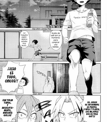 [Sakana Kusai (Sakamei Hamachi)] Yoru wa Mijikashi Koiseyo Shounen – Boku no Hero Academia dj [Español] – Gay Manga sex 5