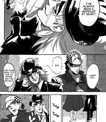 [Shippo to Kiseri/ Kotobukimaru] In A Lamp Black Town – JoJo dj [Eng] – Gay Manga sex 11