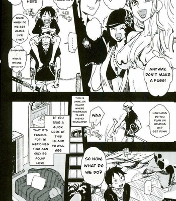 [S+yumiya] Double Trafalgar Shock – One Piece dj [Eng] – Gay Manga sex 4