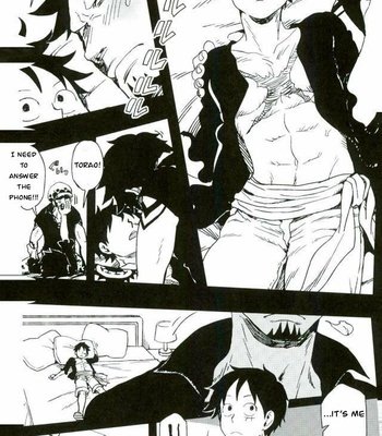 [S+yumiya] Double Trafalgar Shock – One Piece dj [Eng] – Gay Manga sex 6
