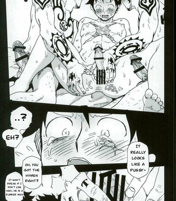 [S+yumiya] Double Trafalgar Shock – One Piece dj [Eng] – Gay Manga sex 17
