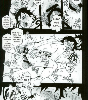 [S+yumiya] Double Trafalgar Shock – One Piece dj [Eng] – Gay Manga sex 21