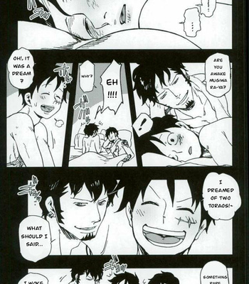 [S+yumiya] Double Trafalgar Shock – One Piece dj [Eng] – Gay Manga sex 23