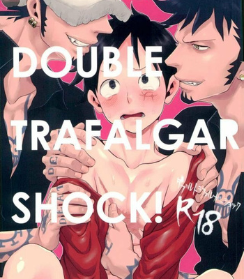 [S+yumiya] Double Trafalgar Shock – One Piece dj [Eng] – Gay Manga thumbnail 001