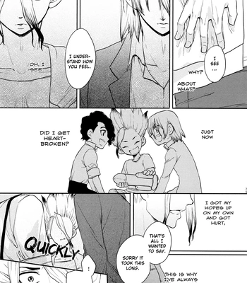 [Pink Junkie] Darling Darling – Dr. Stone dj [Eng] – Gay Manga sex 29