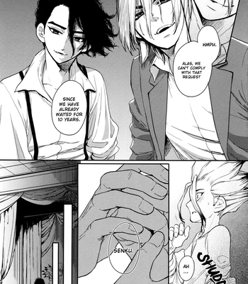 [Pink Junkie] Darling Darling – Dr. Stone dj [Eng] – Gay Manga sex 35