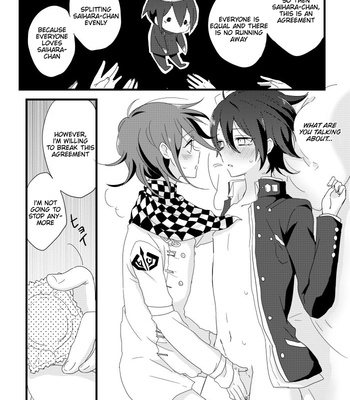 [Hakua] Saihara-kun ga mina-san no xxx ni erabaremashita – New Danganronpa V3 dj [Eng] – Gay Manga sex 19