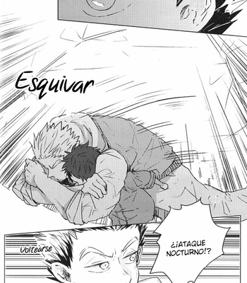[Sakamoto] Nakimushi Shounen to Seinen Shoko 3 – Haikyuu!! dj [Esp] – Gay Manga sex 17
