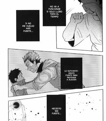 [Sakamoto] Nakimushi Shounen to Seinen Shoko 3 – Haikyuu!! dj [Esp] – Gay Manga sex 26