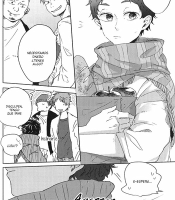 [Sakamoto] Nakimushi Shounen to Seinen Shoko 3 – Haikyuu!! dj [Esp] – Gay Manga sex 33
