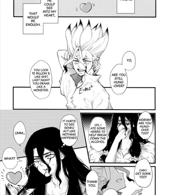 [Munya] Grab The Heart – Dr.Stone dj [Eng] – Gay Manga sex 4