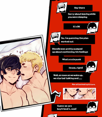 [Robokeh] Valentine’s Night – Persona 5 dj [Eng] – Gay Manga sex 32