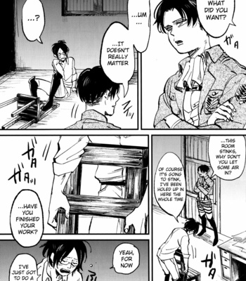 [Atsukunare] Osu HanLev no Hon – Attack on Titan dj [Eng] – Gay Manga sex 3
