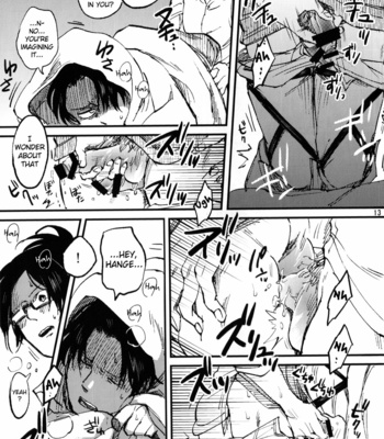 [Atsukunare] Osu HanLev no Hon – Attack on Titan dj [Eng] – Gay Manga sex 13