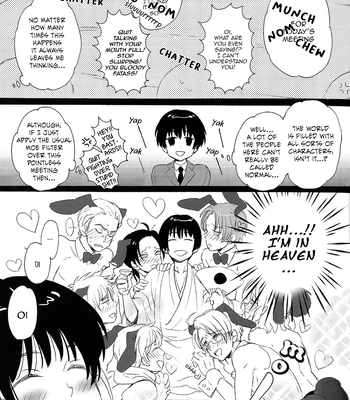 [Spira Mirabilis] Hetalia dj – The Eyebrows, The Fatass, and The Old Man Locked in a Grapple Remastered [Eng] – Gay Manga sex 7