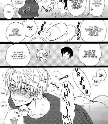 [Spira Mirabilis] Hetalia dj – The Eyebrows, The Fatass, and The Old Man Locked in a Grapple Remastered [Eng] – Gay Manga sex 16