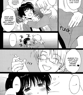 [Spira Mirabilis] Hetalia dj – The Eyebrows, The Fatass, and The Old Man Locked in a Grapple Remastered [Eng] – Gay Manga sex 38