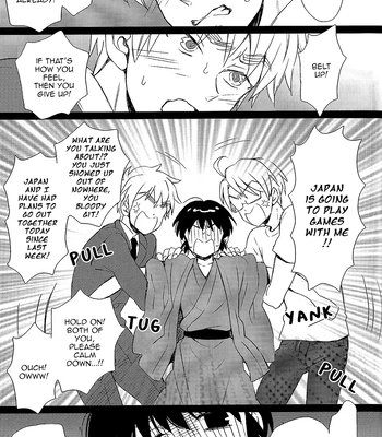 [Spira Mirabilis] Hetalia dj – The Eyebrows, The Fatass, and The Old Man Locked in a Grapple Remastered [Eng] – Gay Manga sex 59