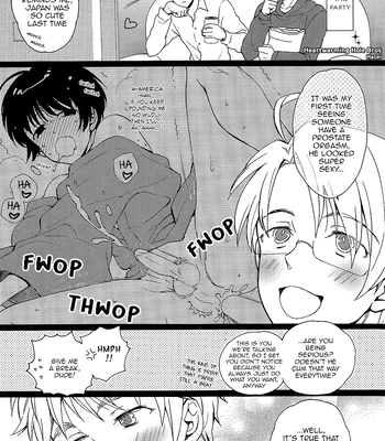 [Spira Mirabilis] Hetalia dj – The Eyebrows, The Fatass, and The Old Man Locked in a Grapple Remastered [Eng] – Gay Manga sex 85