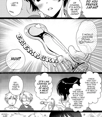 [Spira Mirabilis] Hetalia dj – The Eyebrows, The Fatass, and The Old Man Locked in a Grapple Remastered [Eng] – Gay Manga sex 88