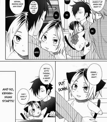 [Yuuki Kaori] Nyankyu!! – Kenma-nyan hajimemashita – Haikyuu!! dj [Eng] – Gay Manga sex 3