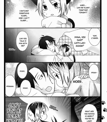 [Yuuki Kaori] Nyankyu!! – Kenma-nyan hajimemashita – Haikyuu!! dj [Eng] – Gay Manga sex 5