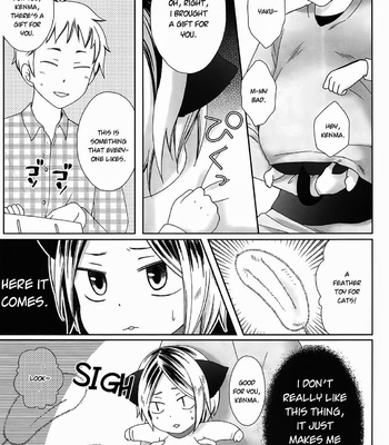 [Yuuki Kaori] Nyankyu!! – Kenma-nyan hajimemashita – Haikyuu!! dj [Eng] – Gay Manga sex 14