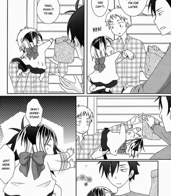 [Yuuki Kaori] Nyankyu!! – Kenma-nyan hajimemashita – Haikyuu!! dj [Eng] – Gay Manga sex 17