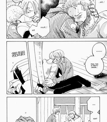 [Hachimaru] Goodbye Chef – One Piece dj [Eng] – Gay Manga sex 14