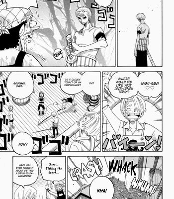 [Hachimaru] Goodbye Chef – One Piece dj [Eng] – Gay Manga sex 17